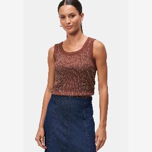 25 Rabatt auf Top mit dekorativen Nieten