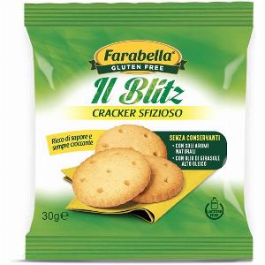Farabella gluten free il blitz cracker sfizioso senza lattosio 30 g