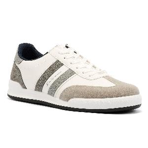 Ben Sherman Sokka Mens WhiteGray Sneakers