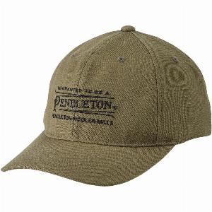 Pendleton Embroidered Hat Olive Green