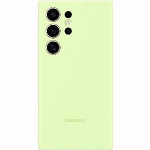 Samsung Silicone Case for Galaxy S24 Ultra in Green