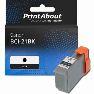 Cartouche compatible Canon BCI21BK  Noir