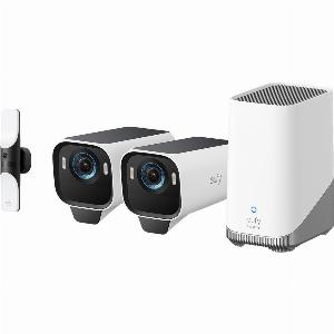 Applique murale filaire avec caméra intégrée S100  Kit de 2 caméras eufyCam S3 Pro