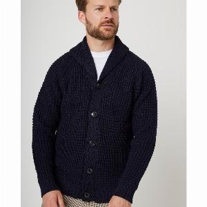Waffle Shawl Cardigan
