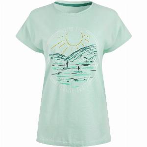 Get 40 Discount Seafoam Organic Cotton TShirt Size 16 by Weird Fish