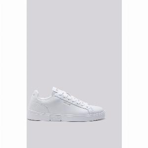 Sneakers in pelle con lacci Polys W Clean ora a 4950 50 di sconto