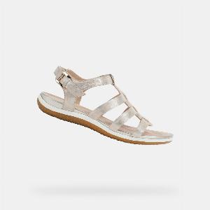 Sandalettes Géox Vega Femme Beige  7192  20  sur le prix initial
