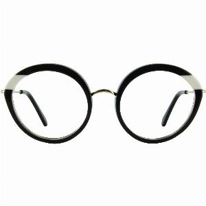 Icon VA8001 Glasses Black White  Gold VA8001C3