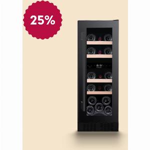 25 Rabatt auf den LSBU18DZ  18 Flaschen UnterbauWeinkühlschrank