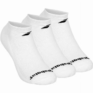 Babolat Invisible Chaussettes De Tennis Pack 3 Blanc