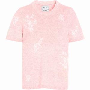 Get 50 Discount on Pink Barrie Cashmere Short Sleeve Sweater