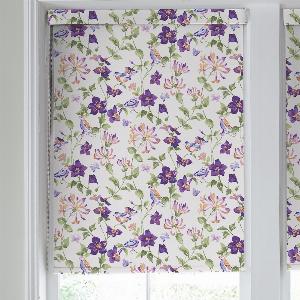 Save 20 on Laura Ashley Elmswell madetomeasure violet roller blind Limited offer