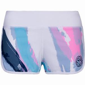 BIDI BADU Hulda Tech 2in1 Shorts Femmes  Blanc  Multicouleur