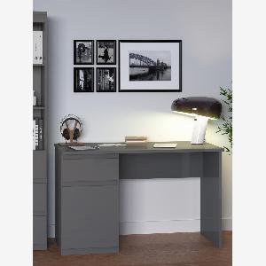 Get 26 Discount on Layton Gloss Grey Desk HandleFree 120cm Wide