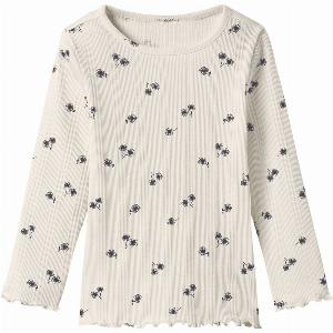 lupilu Tshirt côtelé à manches longues petite fille blanc 24 ans