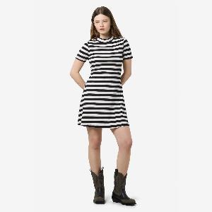 Noisy May Elinor Birch Black Dress grey S 95 Cotton 5 Elastane