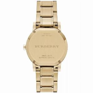 Burberry BU9033 The City Yellow Gold Unisex Watch