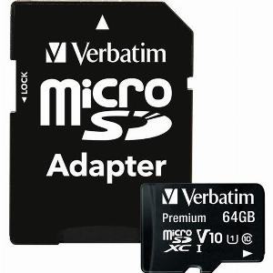 Get 17 Discount on VERBATIM 64GB Premium Class 10 microSDXC Card