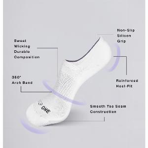 Enjoy 60 Discount on Unisex NoShow Socks