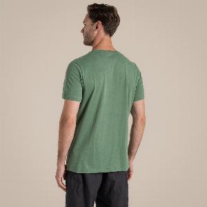 Craghoppers Mens Lucent II Short Sleeved TShirt Mangrove Green