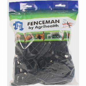 Enjoy 68 Discount 25Pack of Fenceman Black Insulator Rope Wire