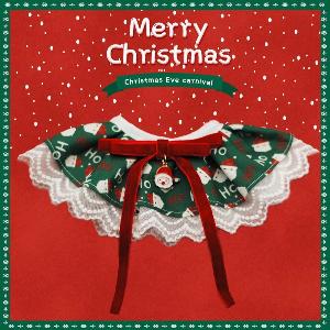 Enjoy 10 Discount on Ho Ho Ho Adjustable Christmas Pet Scarf  Size S