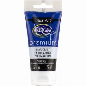 Enjoy 30 Discount on DecoArt Primary Cyan Premium Acrylic Paint