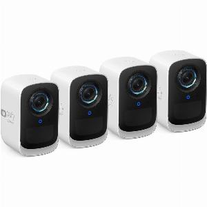 Caméras eufyCam S300 eufyCam 3C additionnelles pack de 4 Blanc