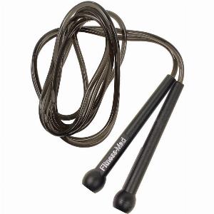 Fitness Mad Skipping Speed Rope  10ft  Black