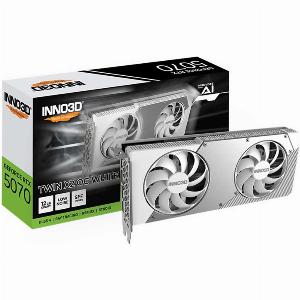 INNO3D Nvidia GeForce RTX 5070 Twin X2 OC 12GB GDDR7 Graphics Card  White