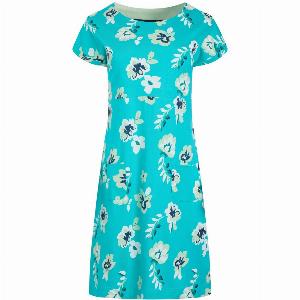 Enjoy a 57 discount on the Weird Fish Tallahassee blue printed dress size 10
