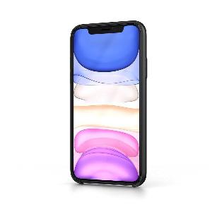 27 Rabatt BeHello Flüssigsilikonhülle für iPhone 11 in Schwarz