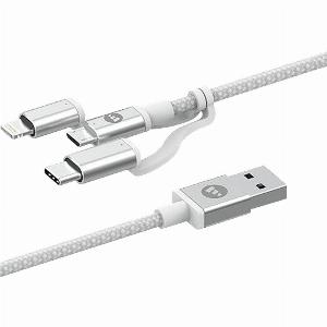 Save 29 on the mophie 3in1 USBA Charging Cable MicroUSB USBC Lightning