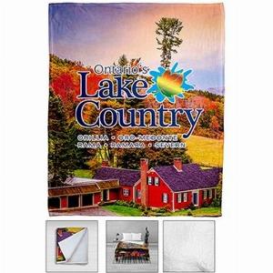 Get a 31 discount on customized JUNEAU Sherpa blankets measuring 50 x 60