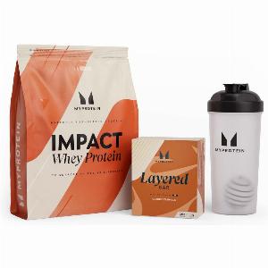 Coffret Impact Whey Protein  barre protéinée à 6 couches  Cookie Crumble  Chocolate Brownie