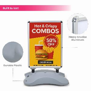 Get 65 Discount on Custom Sidewalk Signs Unique Printed Options