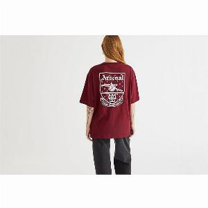 Arsenal Womens Burgundy Concordia TShirt Red