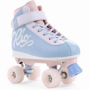 Rio Roller Milkshake Quad Skates  Cotton Candy  Kids