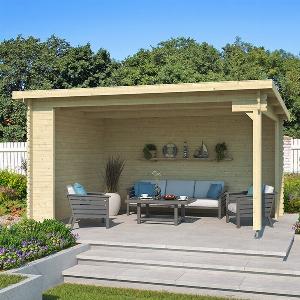 Terrava  Stylish Wooden Garden Terrace for Relaxed Outdoor Living  Terrava  Wooden Garden Terrace