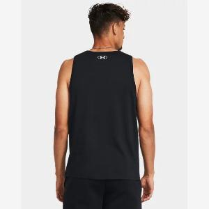 Canotta Under Armour Sportstyle Logo da uomo Nero Bianco XS