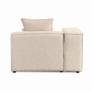 Home Deluxe Canapé modulable Canapé dangle gauche VERONA  120 x 70 cm Beige