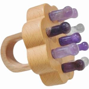 MissLady  Anneau masseur cuir chevelu violet 595 x 60 mm 369