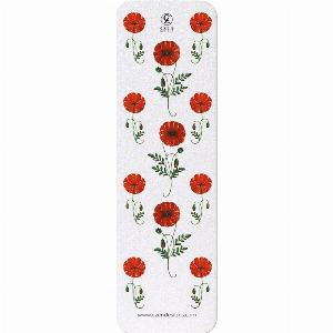 Enjoy 50 Discount on Pearlised Poppy Bookmarks
