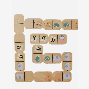 Baby TierDomino aus Holz FSC