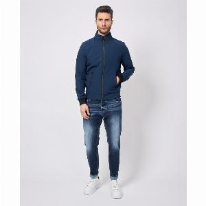 Giubbotto uomo Refrigue fullzip con toppa con logo