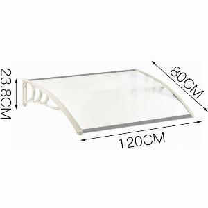 White Curved Outdoor Rain Shelter Was 3999 Now 2599 Save 35