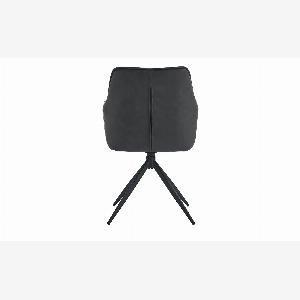 Reduzierung von 33 Grauer Armlehnenstuhl Milar Swivel Maße 58x86x63 cm