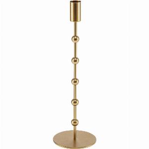 Spitzkerzenhalter Lalia 9x30 cm ØxH gold