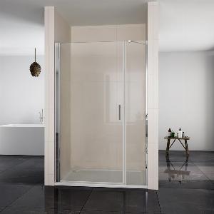 SONNI Pendeltür für Dusche ESGGlas 7090cm Höhe 185cm 10 Rabatt