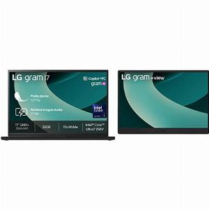 LG Pack LG gram 17Z90TLGAU8BF  Moniteur portable LG gram view   17Z90TLG17MT70